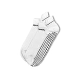 Anti-Slip White Ankle Socks