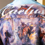 CATCHING HORSE SWISS SATIN SHIRT