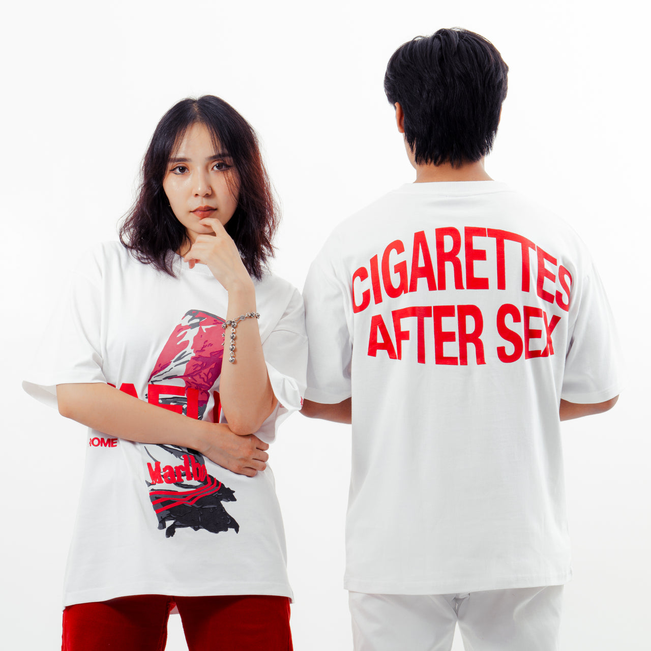 CIGS WHITE T-SHIRT