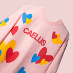 HEARTS PINK T-SHIRT