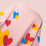 HEARTS PINK T-SHIRT