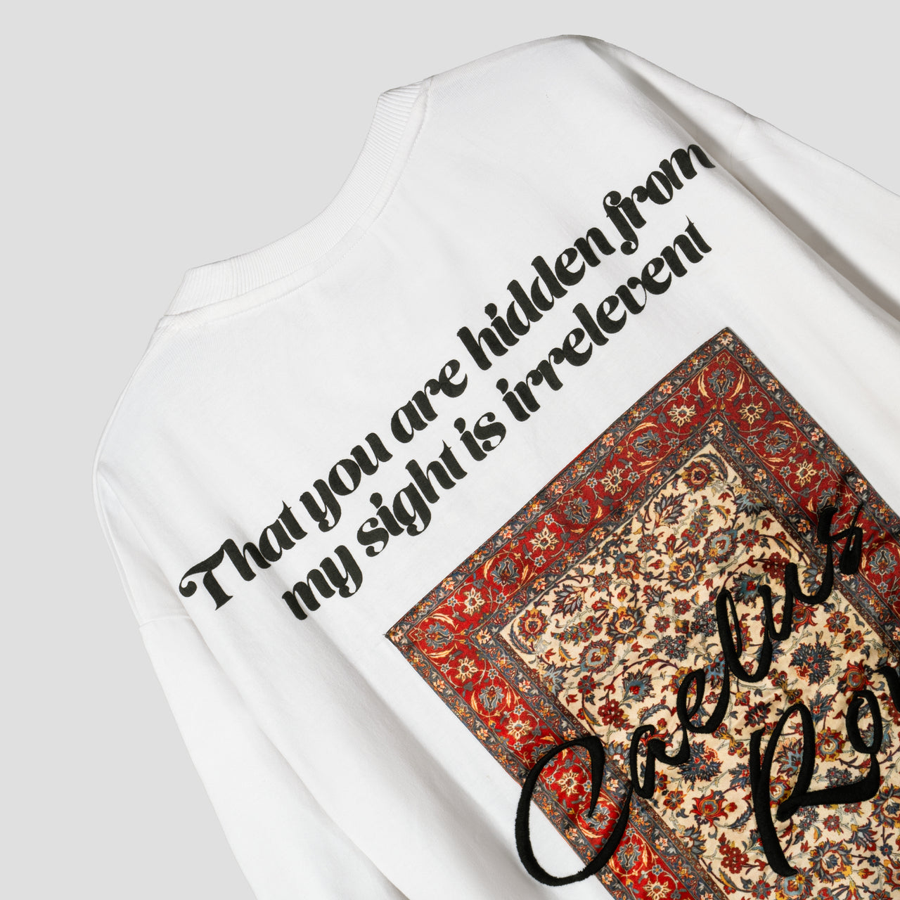 PERSIAN RUG OFF-WHITE T-SHIRT