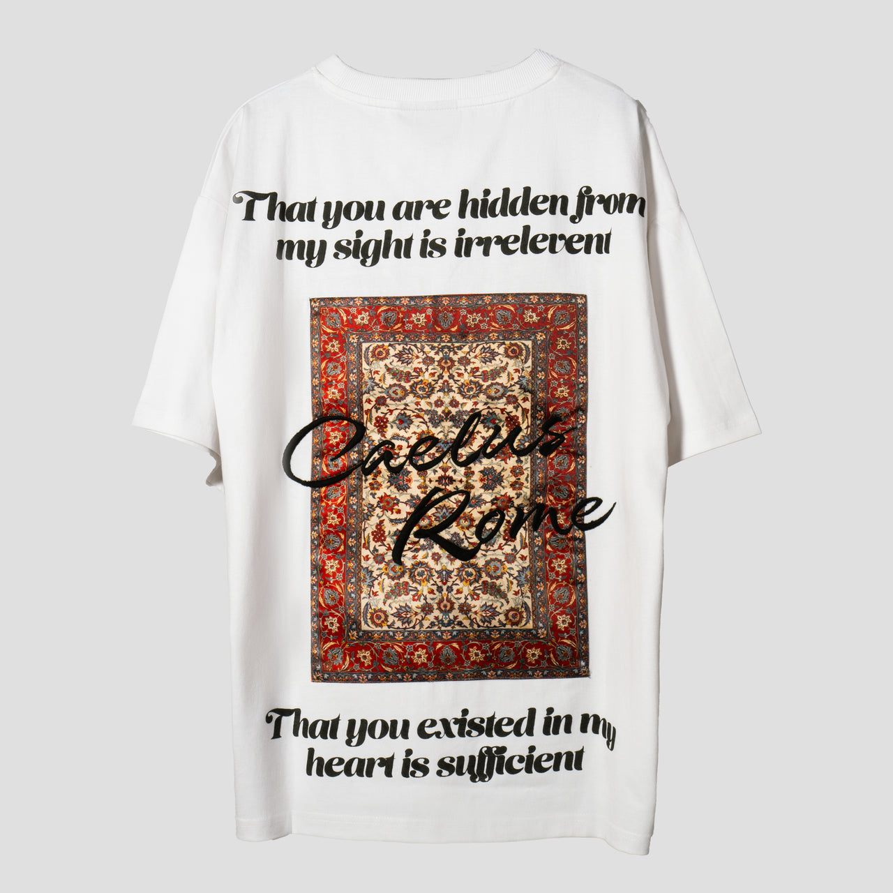 PERSIAN RUG OFF-WHITE T-SHIRT