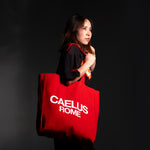 RED TOTE BAG