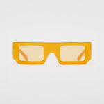 Summer Orange Rectangle Box Sunglasses